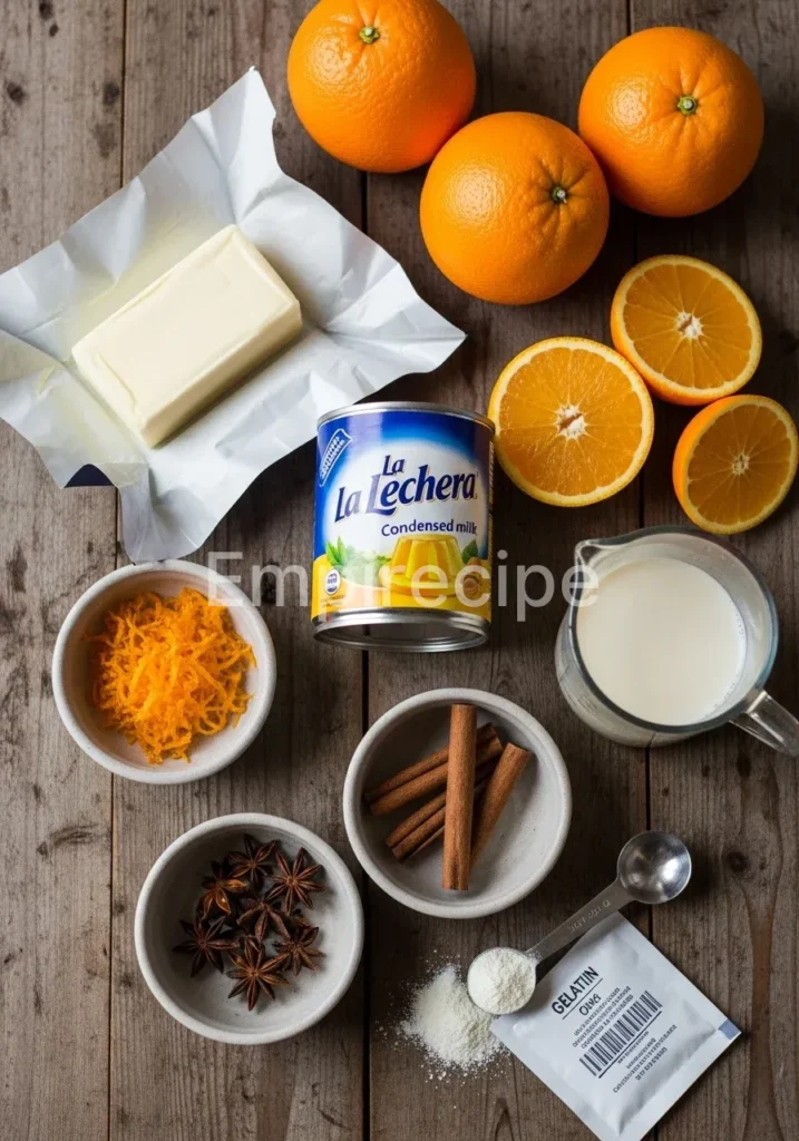 La Lechera Orange Gelatin