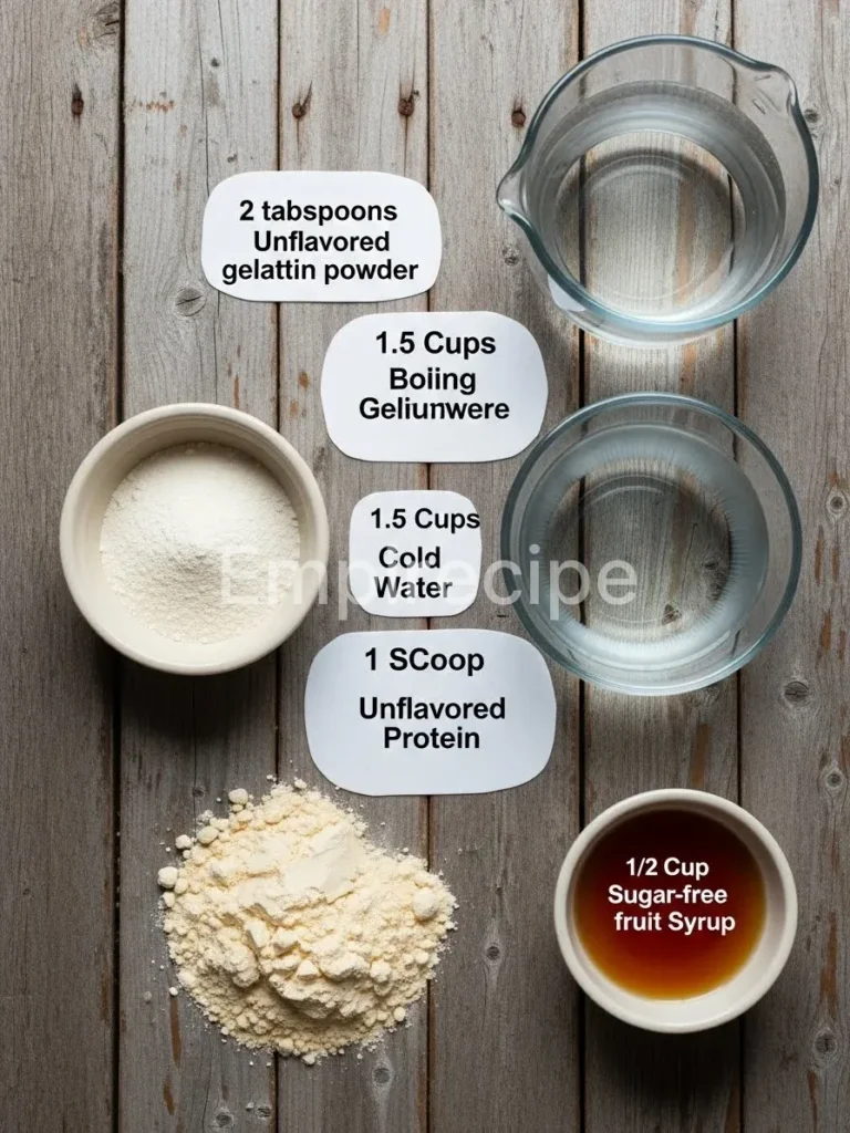 High-Protein Bariatric Gelatin Recipe