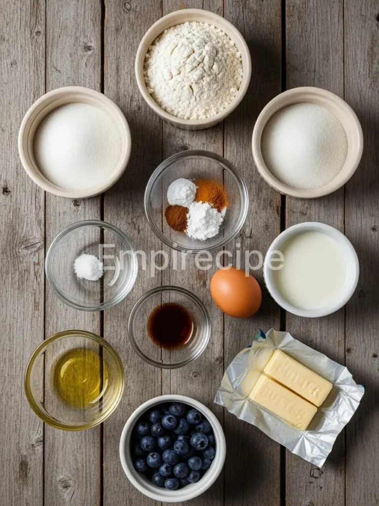 Baked Blueberry Donuts