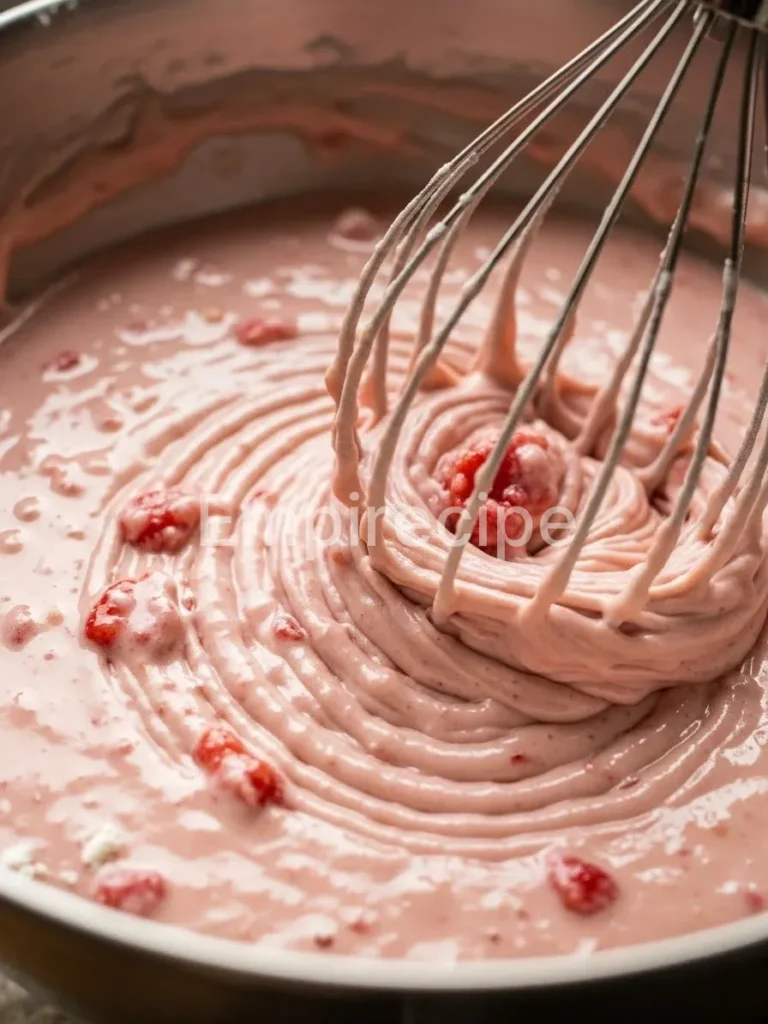Baked Strawberry Donuts
