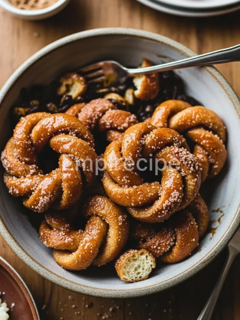 Cinnamon Sugar Twist Donuts Recipe