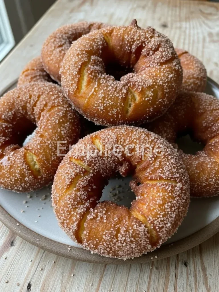 Fried Apple Cider Donuts