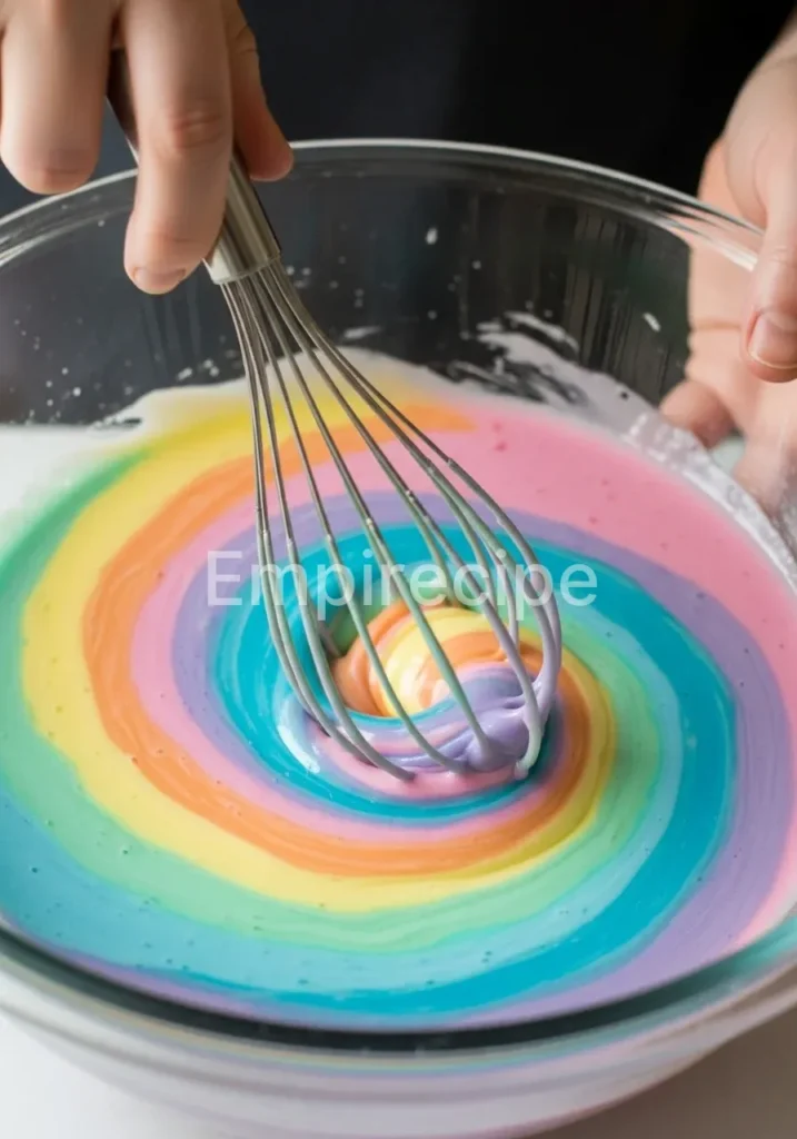 Pastel Rainbow Gelatin