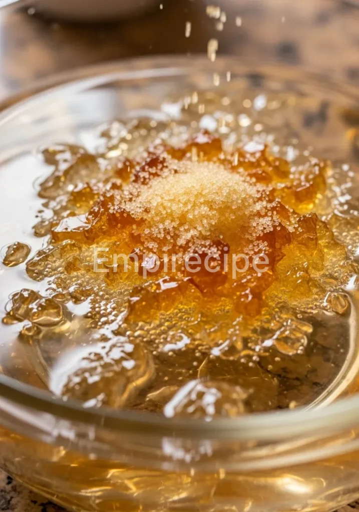 Stained Glass Gelatin Cake