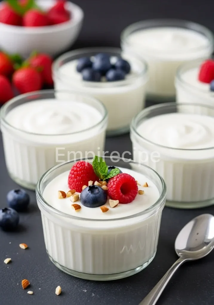 Low-Carb Yogurt Gelatin