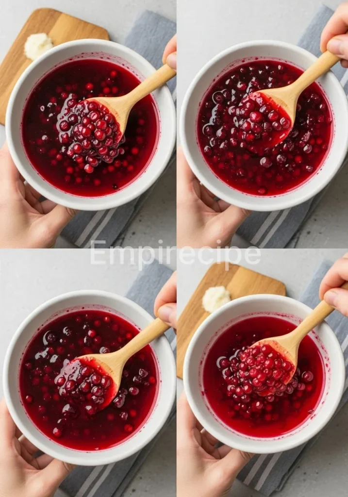 Cranberry-Port Gelatin