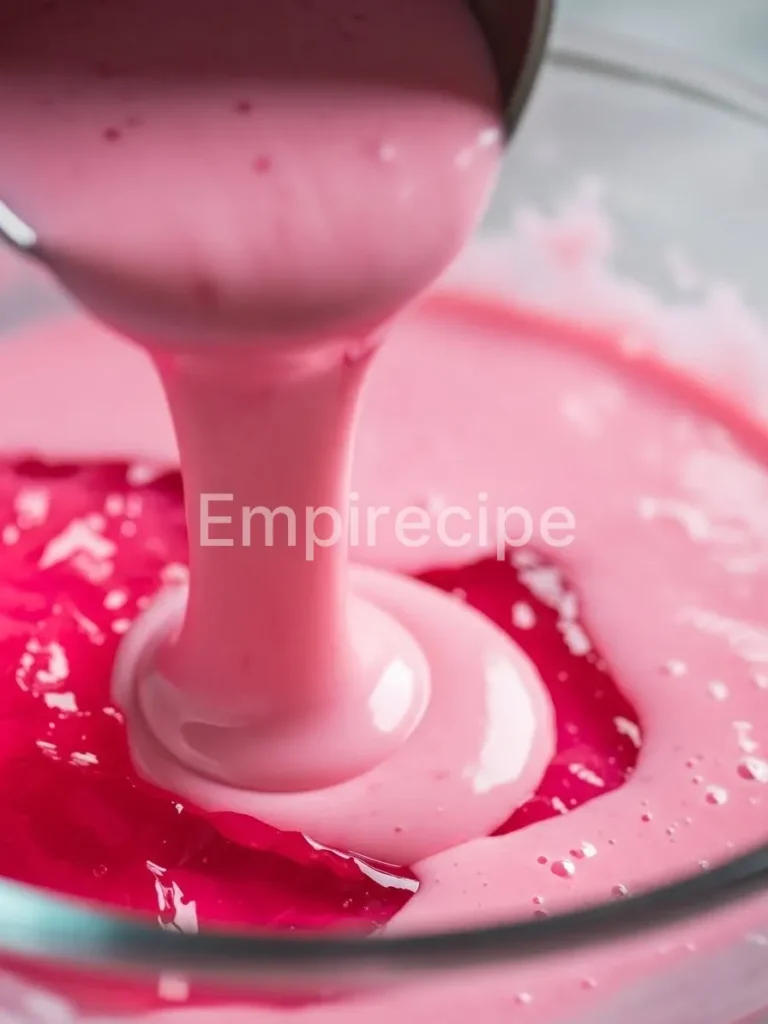 Pink Gelatin recipe