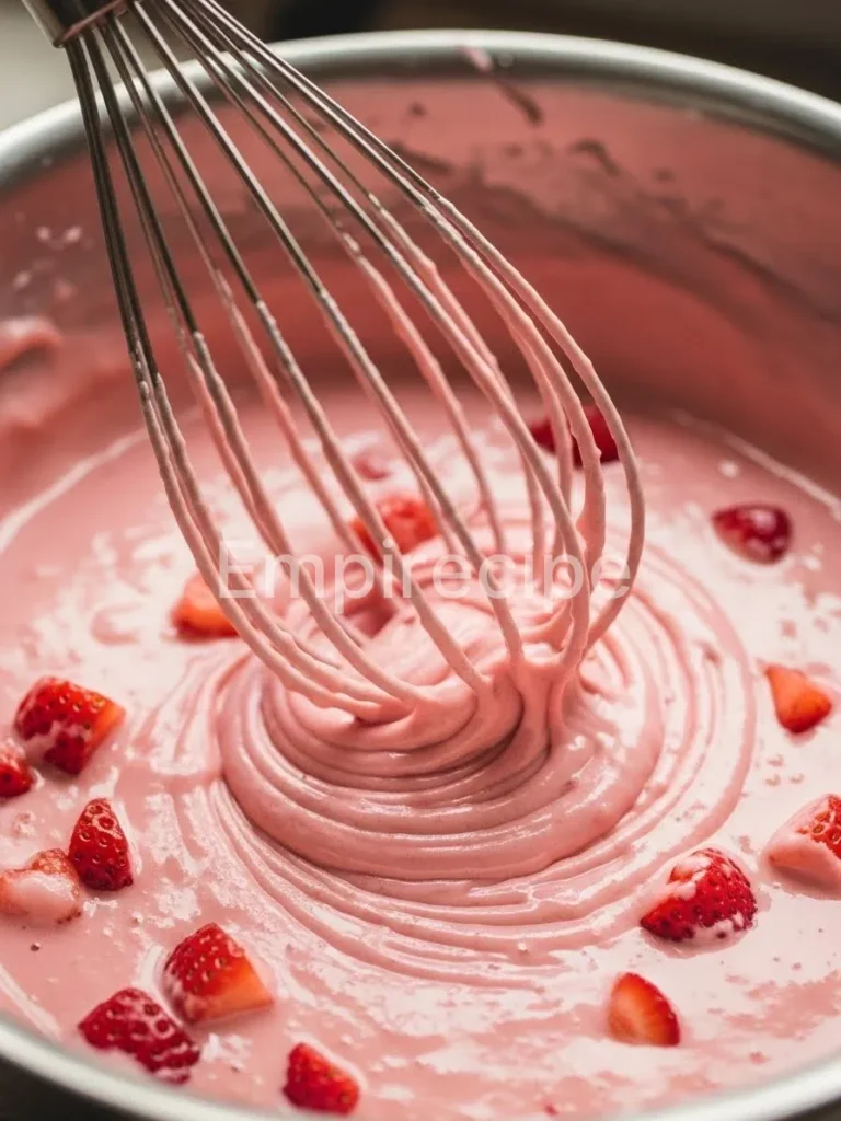 Strawberry Baked Donuts