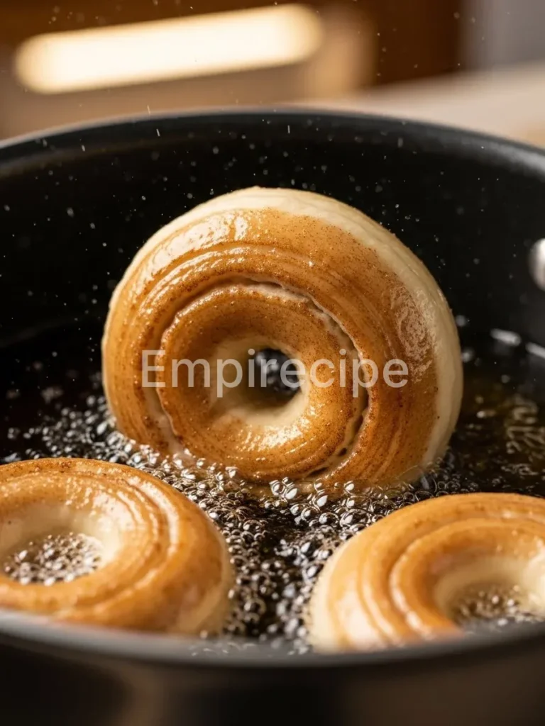 Cinnamon Roll Donuts