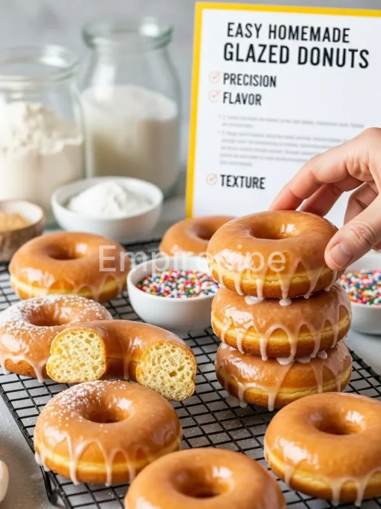 Easy Homemade Glazed Donuts
