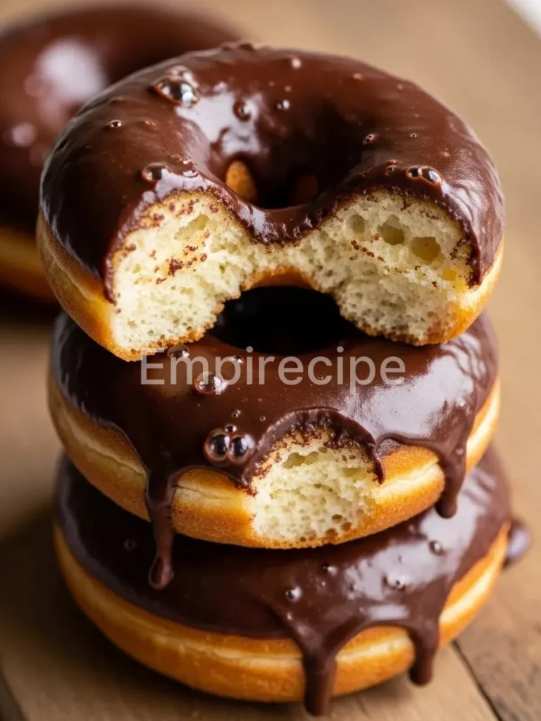 Homemade Chocolate Glazed Donuts