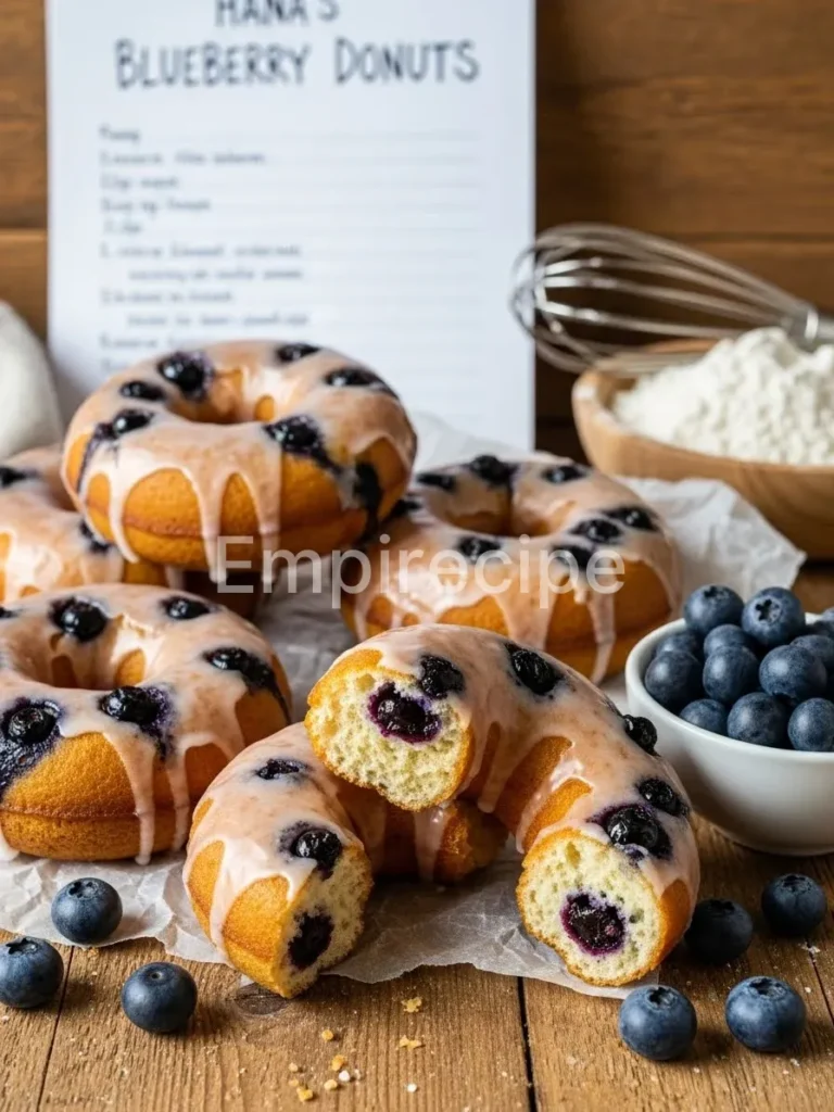 Blueberry Donuts