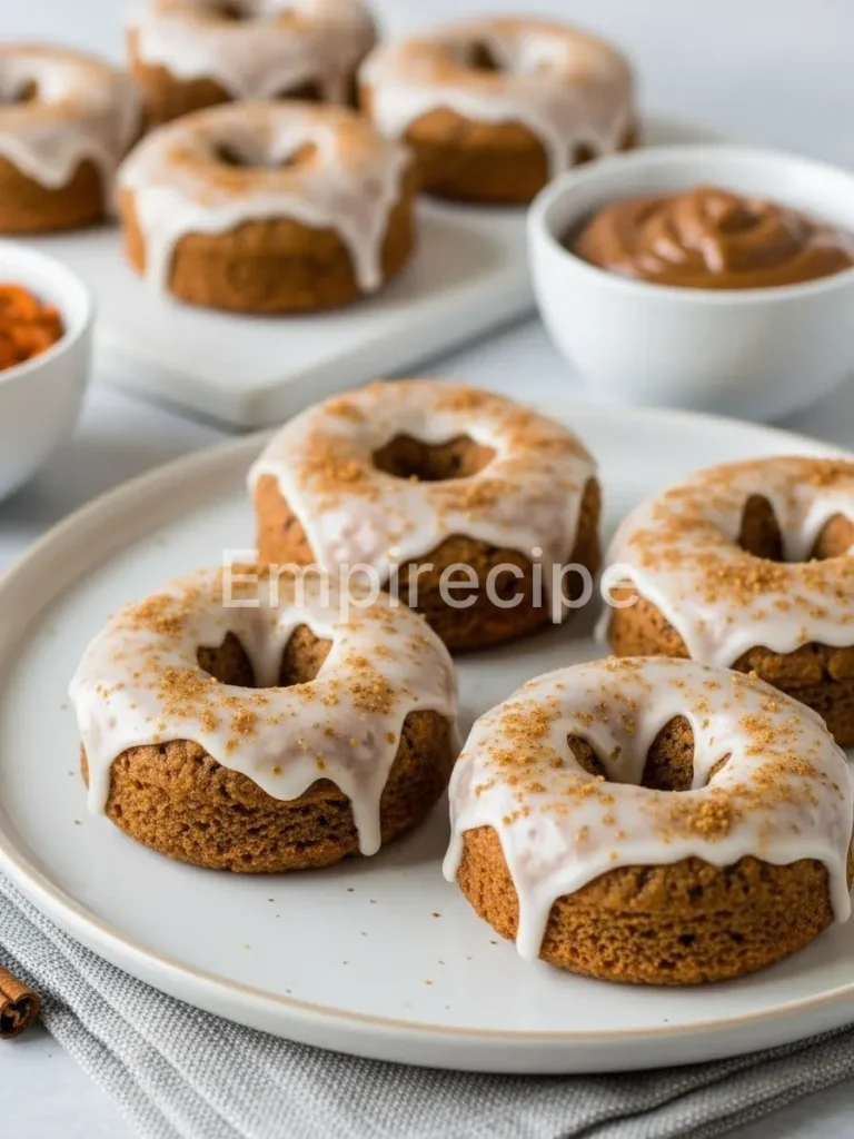 Carrot Cake Donuts