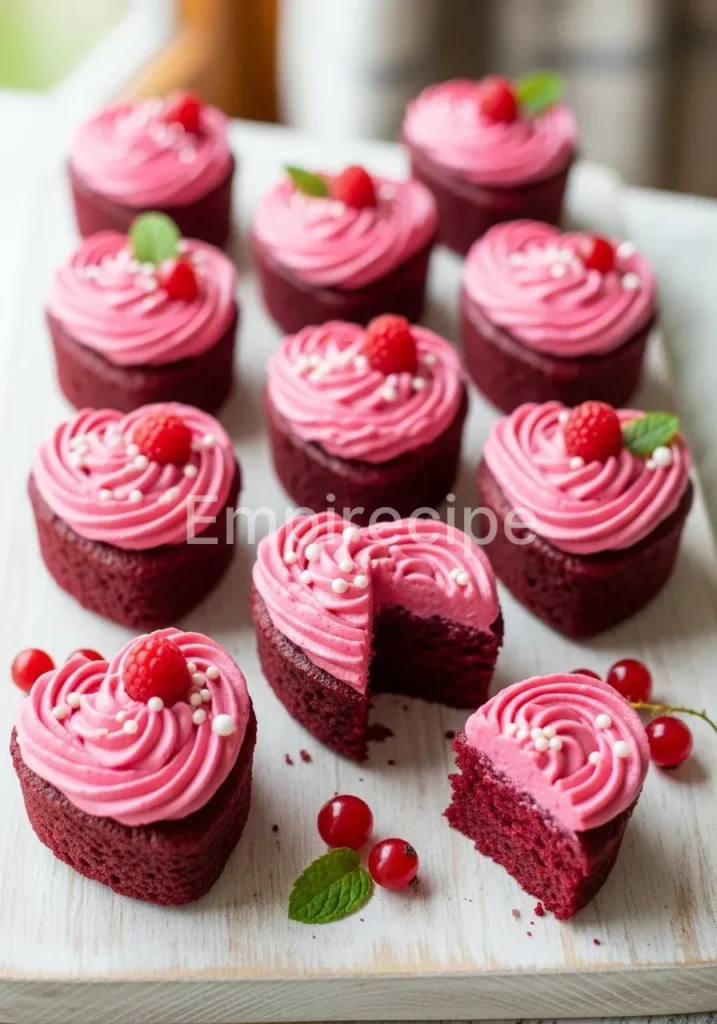 Mini Heart Cakes