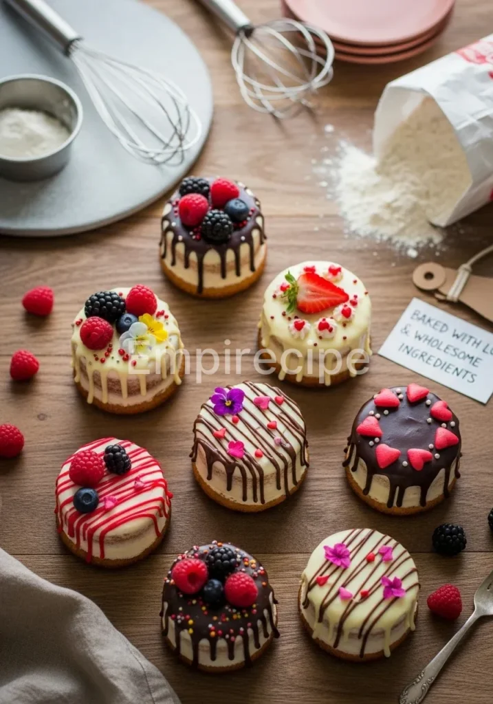 Valentine’s Day Mini Cakes