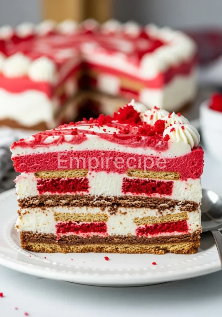 Red Velvet Dessert Lasagna