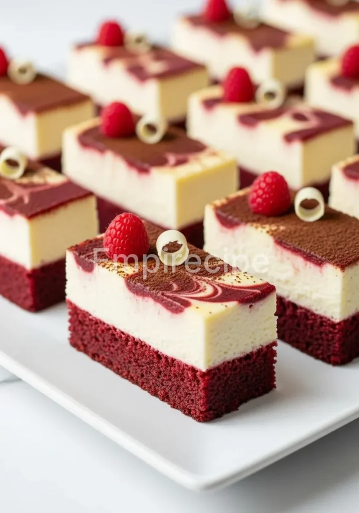 Red Velvet Cheesecake Bars