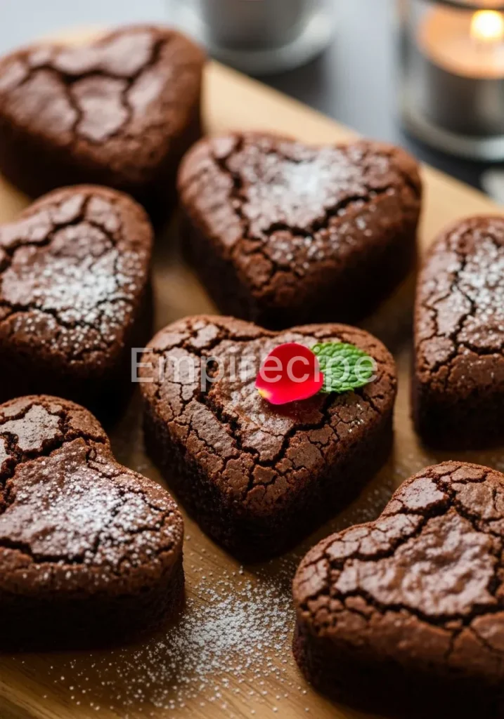 Heart Shaped Brownies
