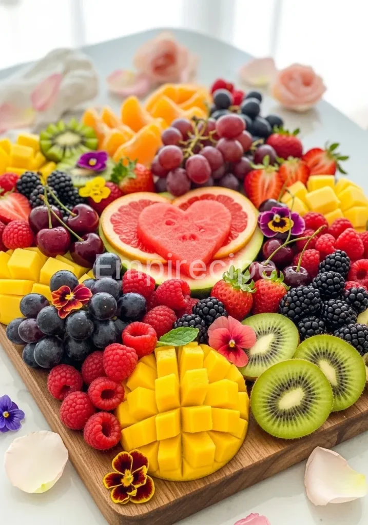Valentine's Fruit Tray