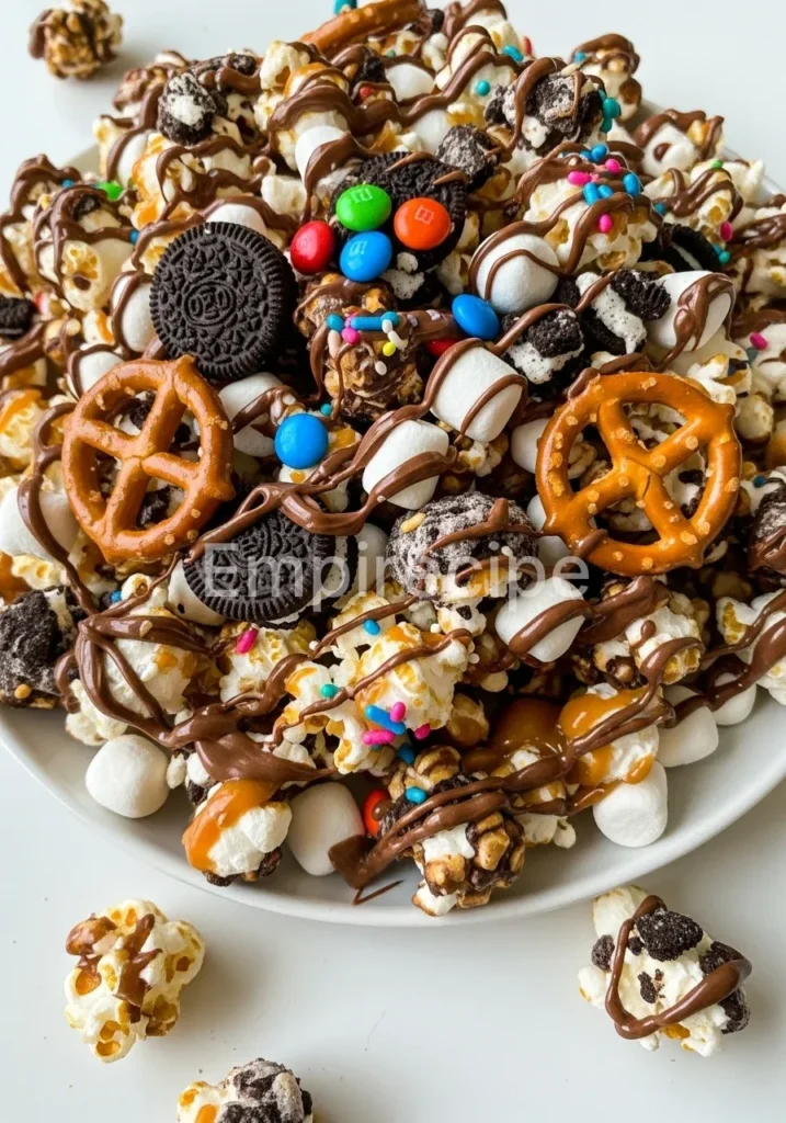 Sweet Topping Popcorn Mix