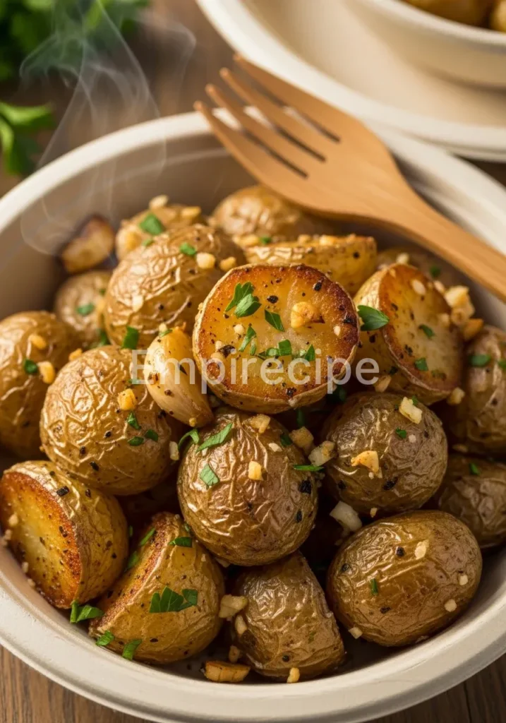 Chewy Garlic Seasoned Potatoes
