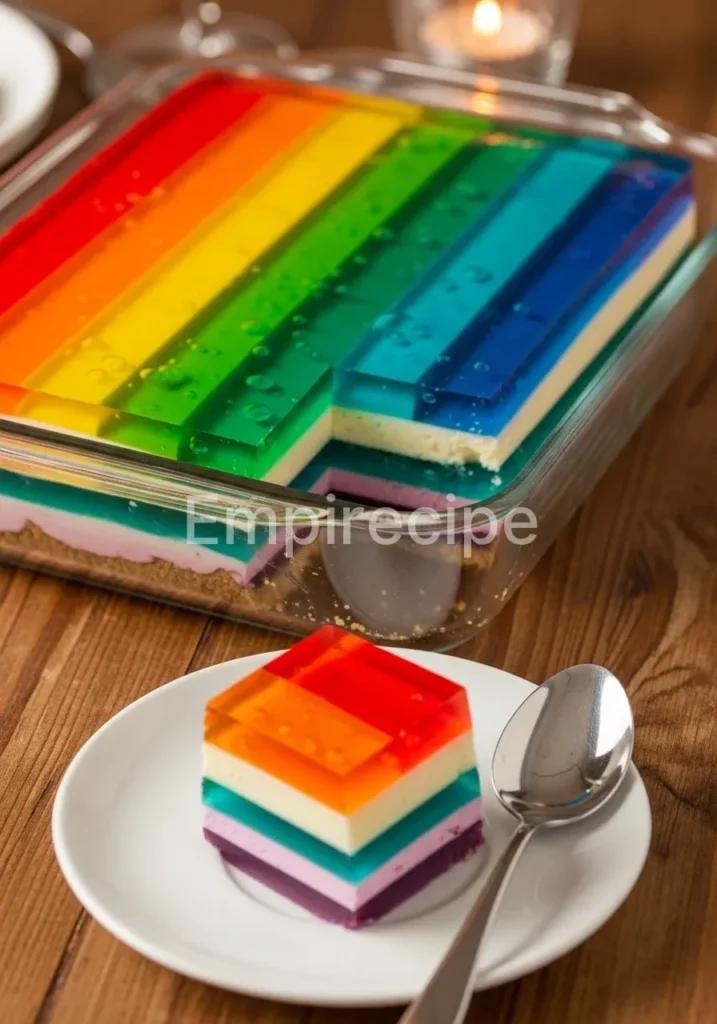 Rainbow Gelatin Recipe
