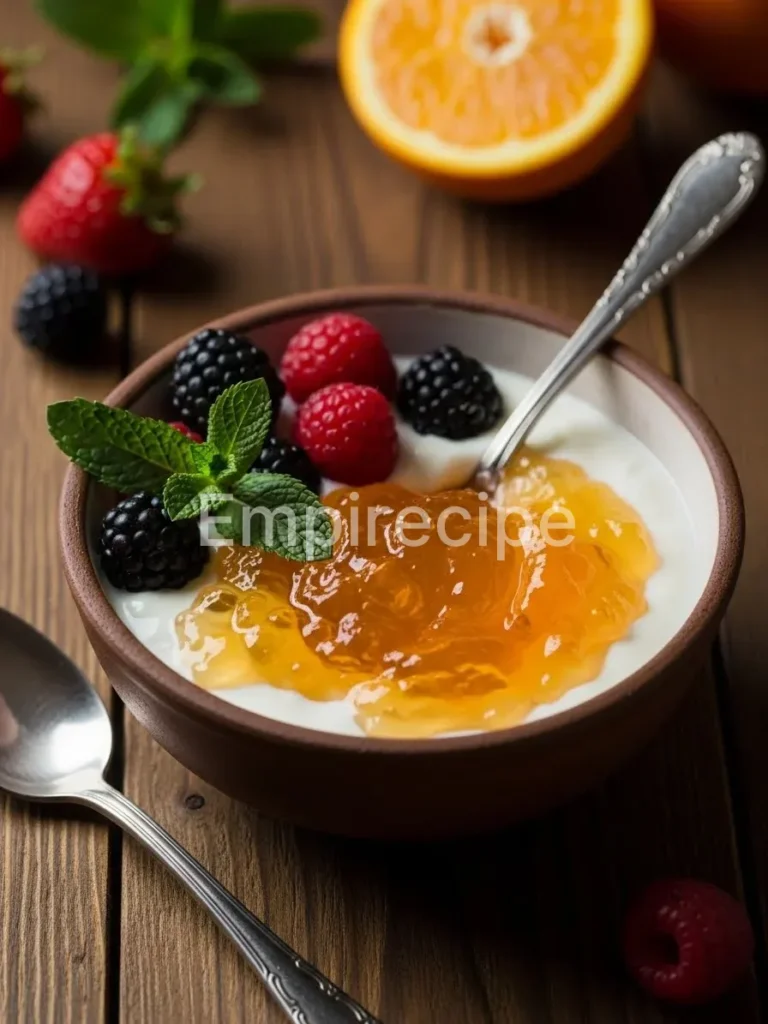 Healthy Orange Jelly