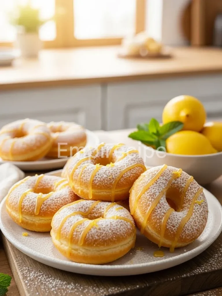 Baked Lemon Donuts