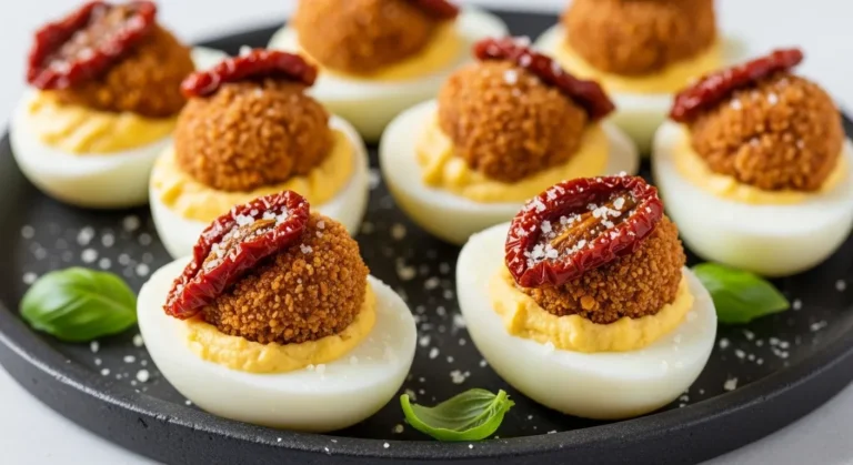 Dipped Italian Deviled Eggs