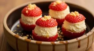 Cheesecake Stuffed Strawberries