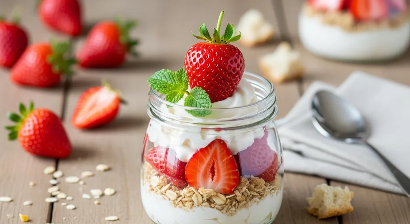 Easy Strawberry Dessert Idea