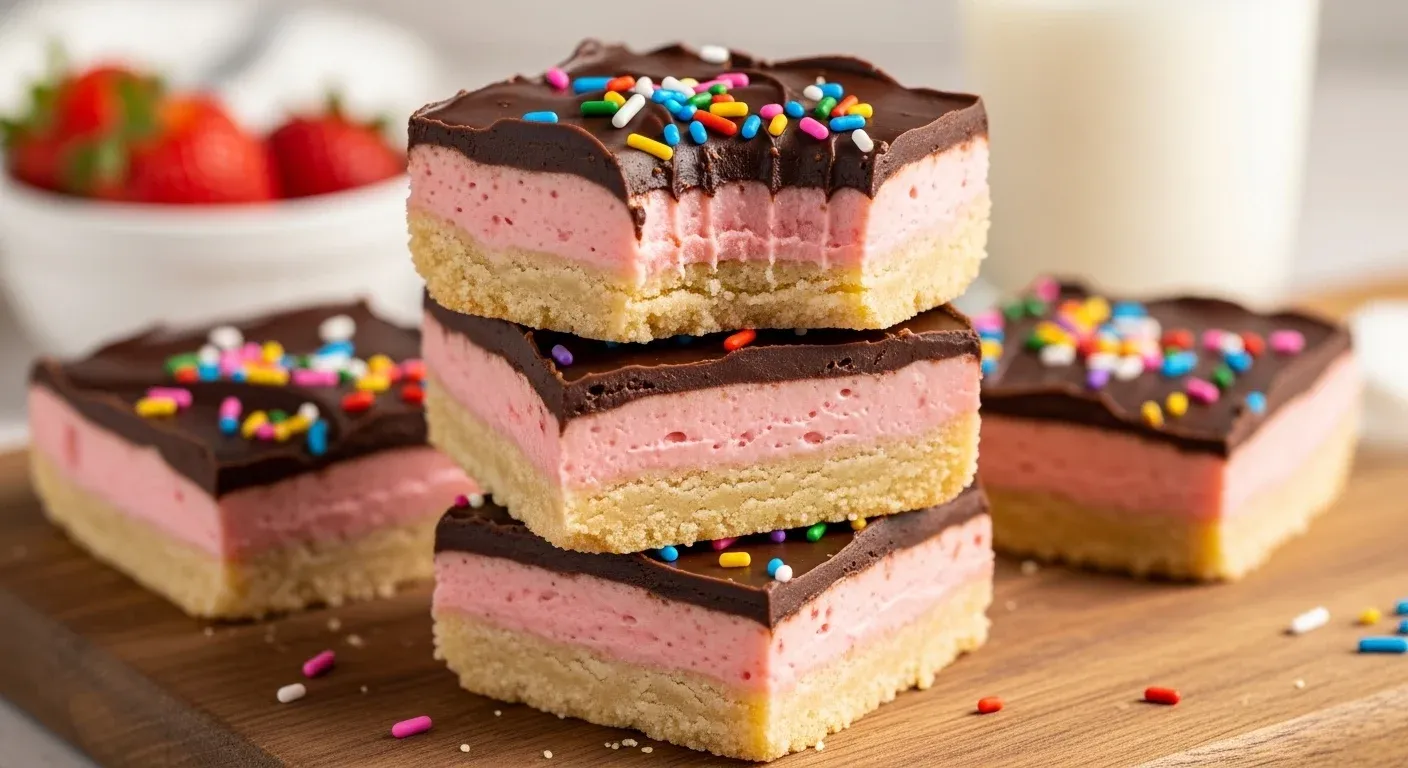 Heapolitan Cookie Bars