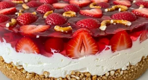 Strawberry Pretzel Salad