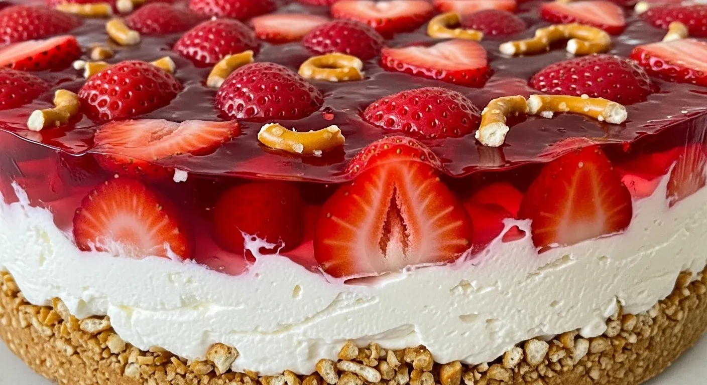 Strawberry Pretzel Salad