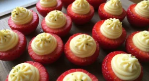 Deviled Strawberries Recipe