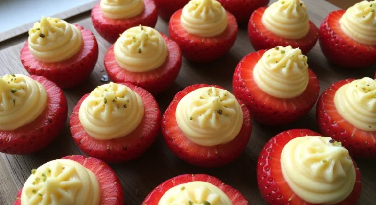 Deviled Strawberries Recipe