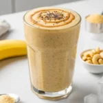 Banana Cashew Collagen Smoothie