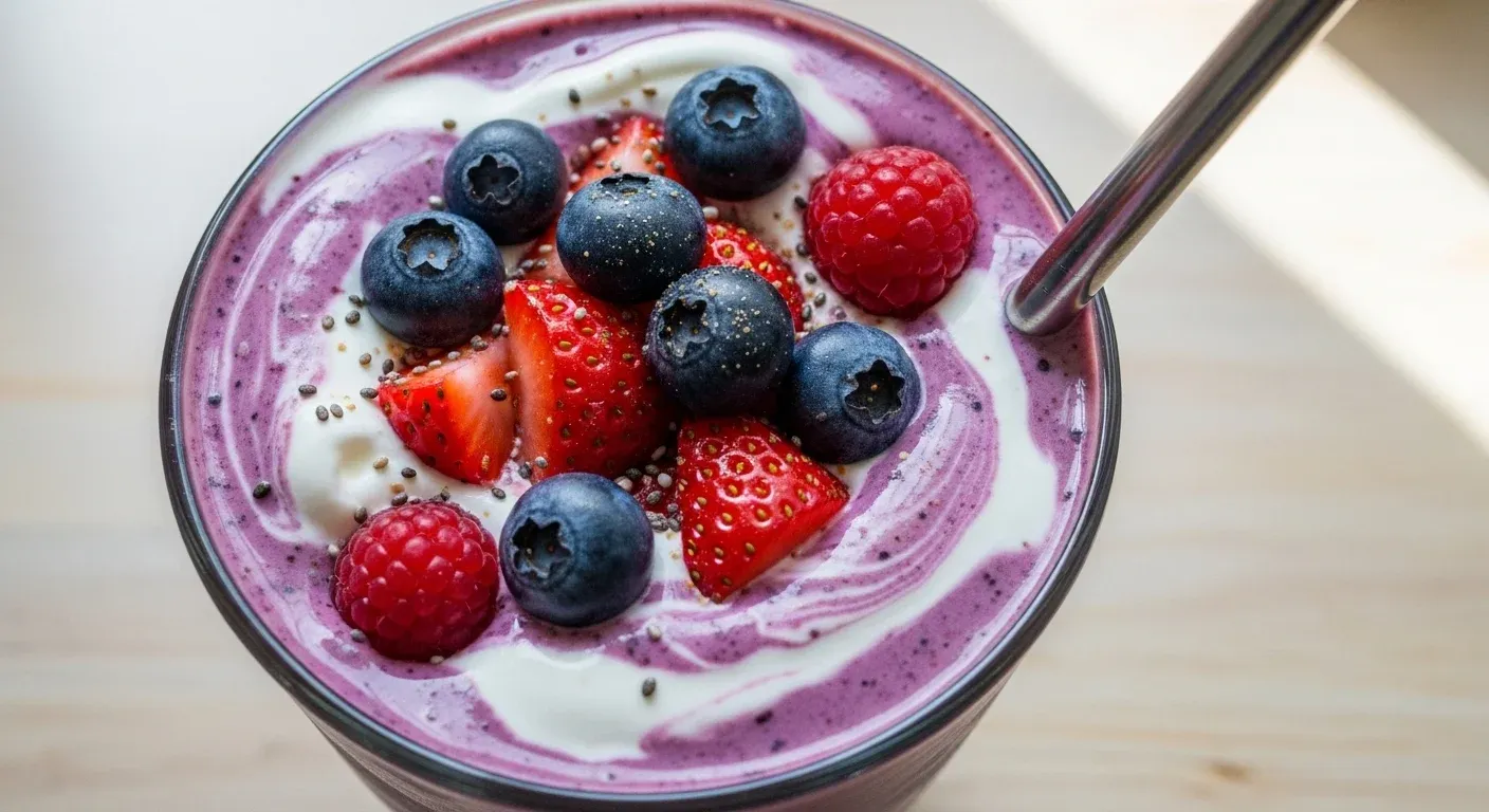 Mixed Berry Collagen Smoothie