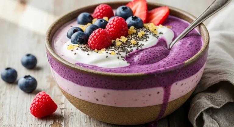 Chia Seed Collagen Pudding Smoothie