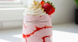 Strawberry Cheesecake Collagen Smoothie