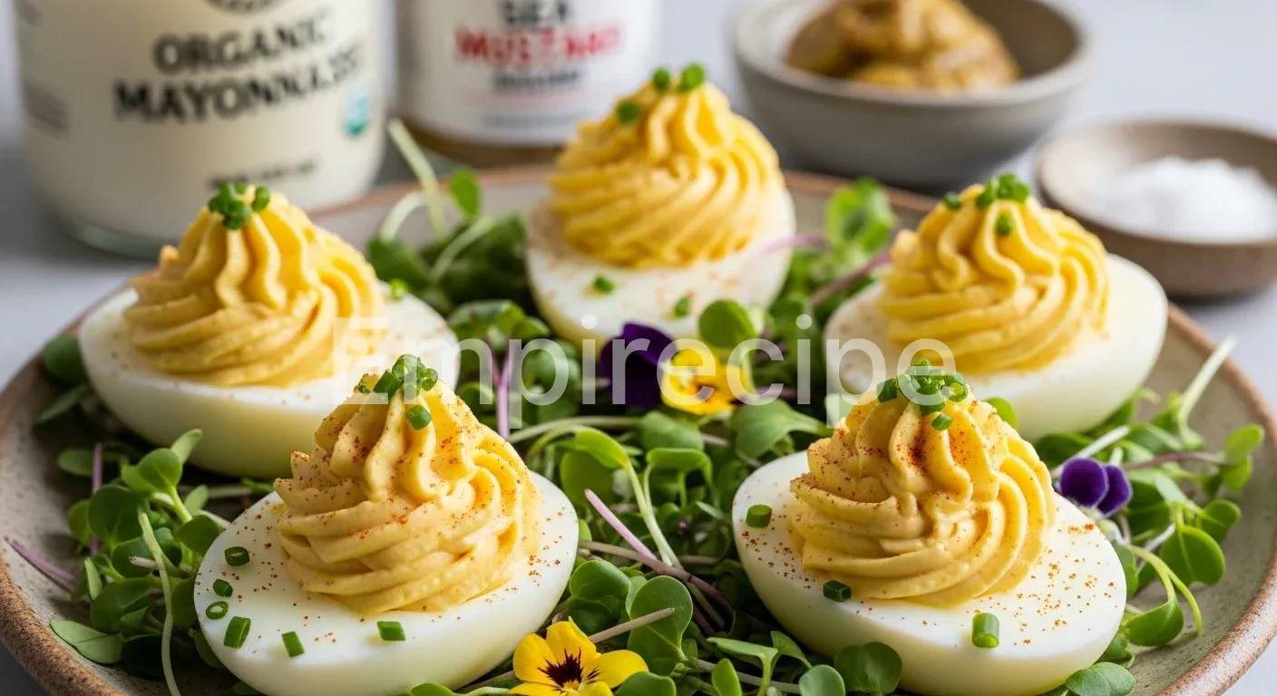 Million Dollar Deviled Eggs