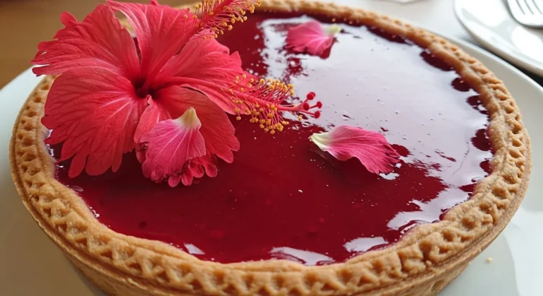 Hibiscus Collagen Tart