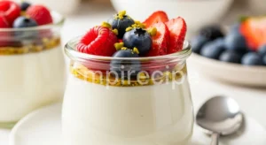Greek Yogurt Panna Cotta