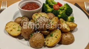 Garlic Parmesan Roasted Potatoes
