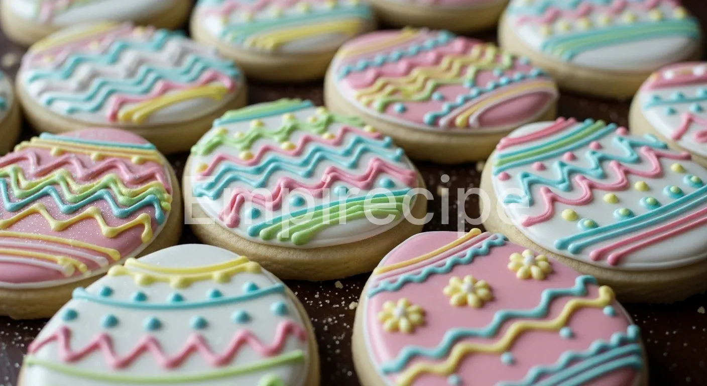 Easter Egg Sugar Cookies