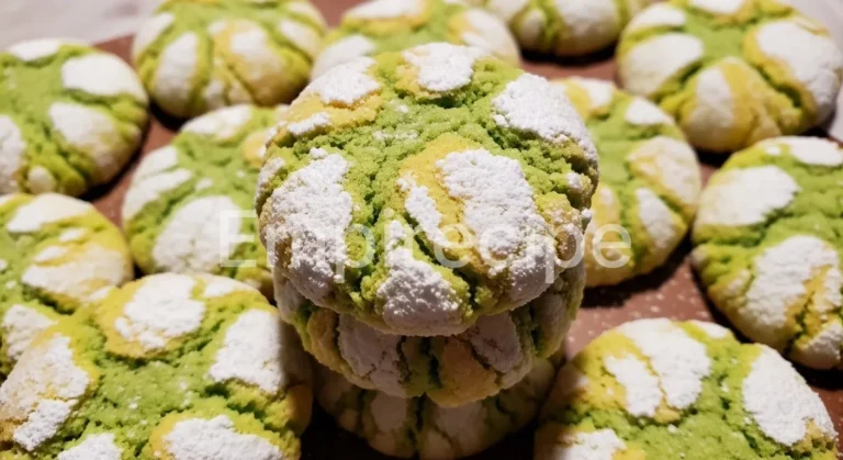 Springtime Crinkle Cookies