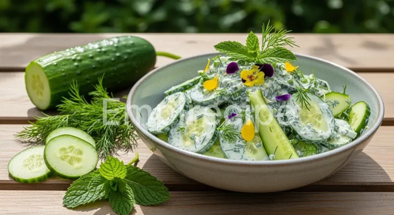Creamy Cucumber Salad