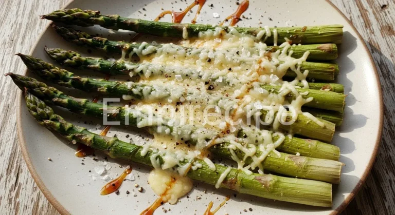 Baked Asparagus with Parmesan
