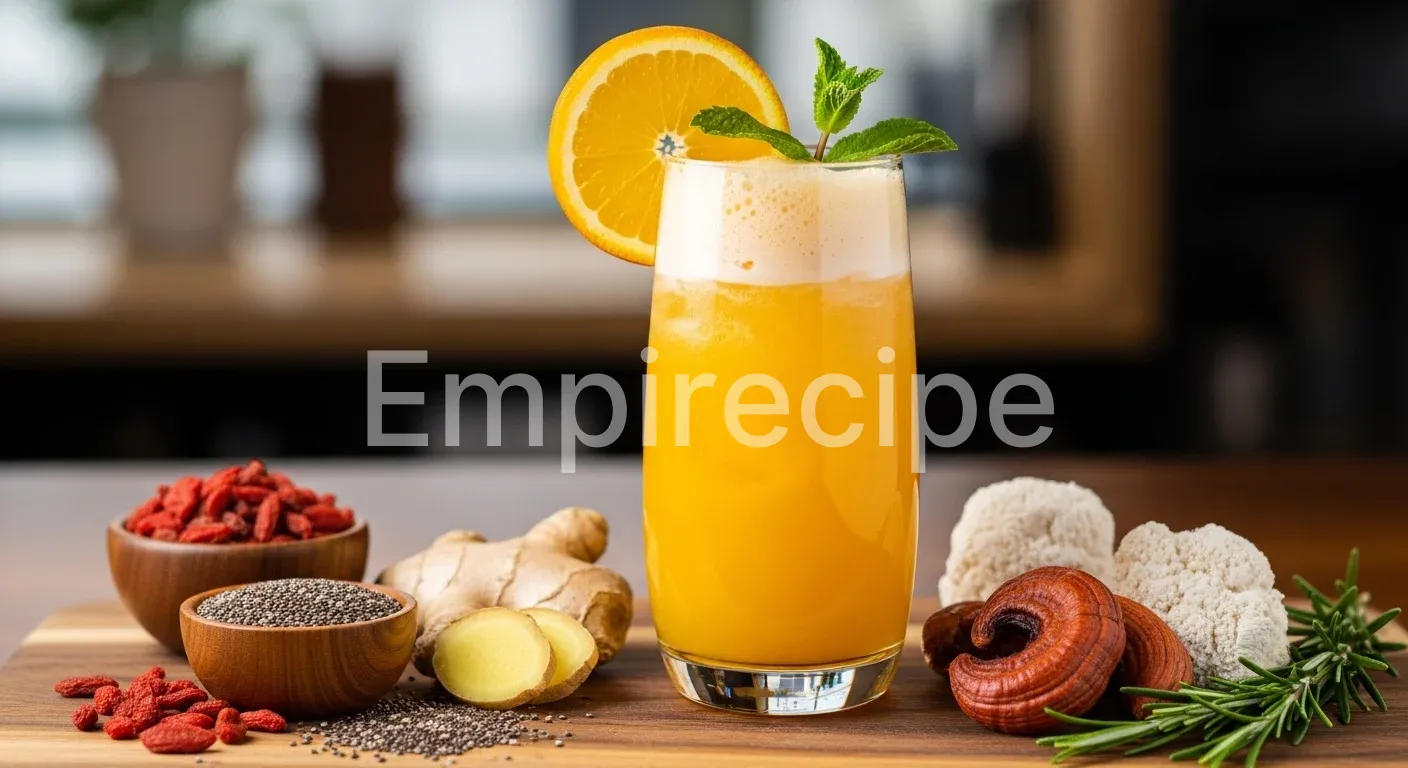 cortisol cocktail recipe with orange juice