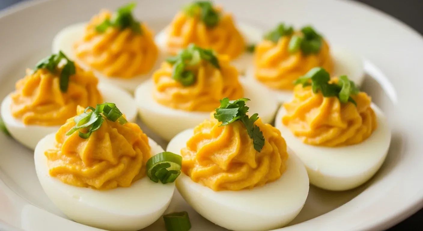 Spicy Deviled Eggs